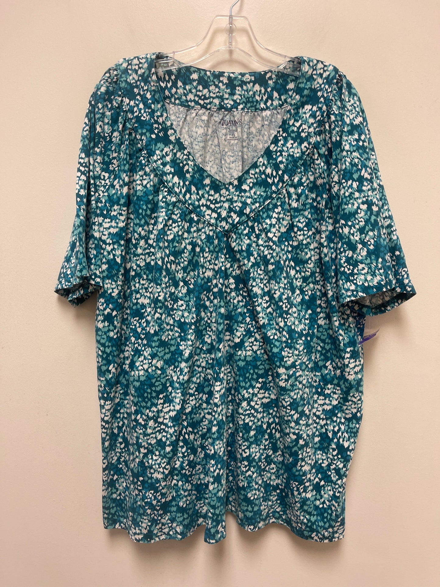 Top Short Sleeve By Roamans  Size: 1x