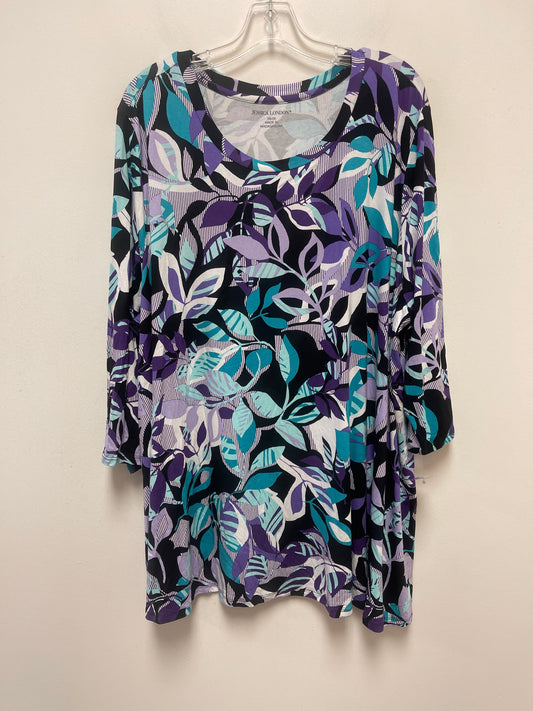 Top Long Sleeve By Jessica London  Size: 4x