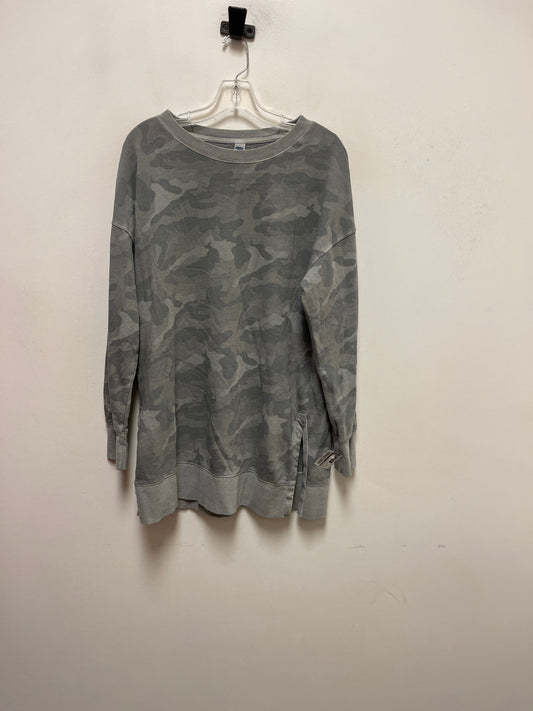 Sweatshirt Collar By Old Navy In Grey, Size: M