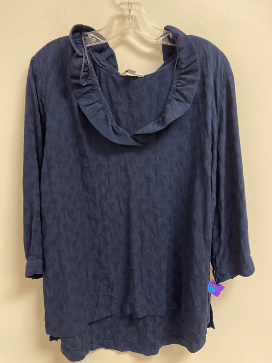Top Long Sleeve By Crown And Ivy  Size: 1x