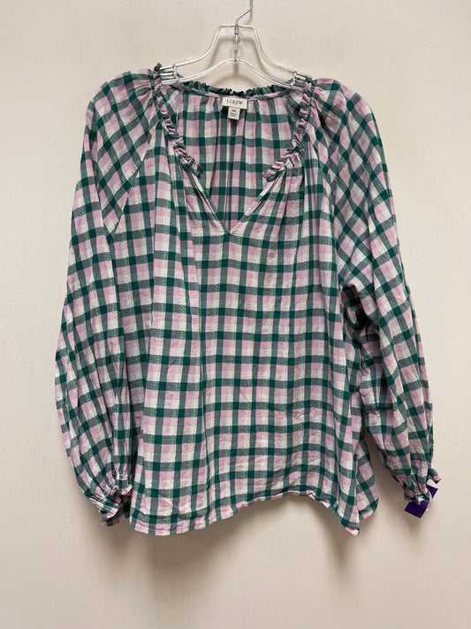 Top Long Sleeve By J. Crew  Size: 3x