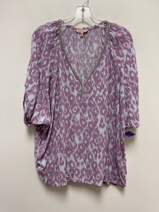 Top 3/4 Sleeve By Juicy Couture  Size: Xl