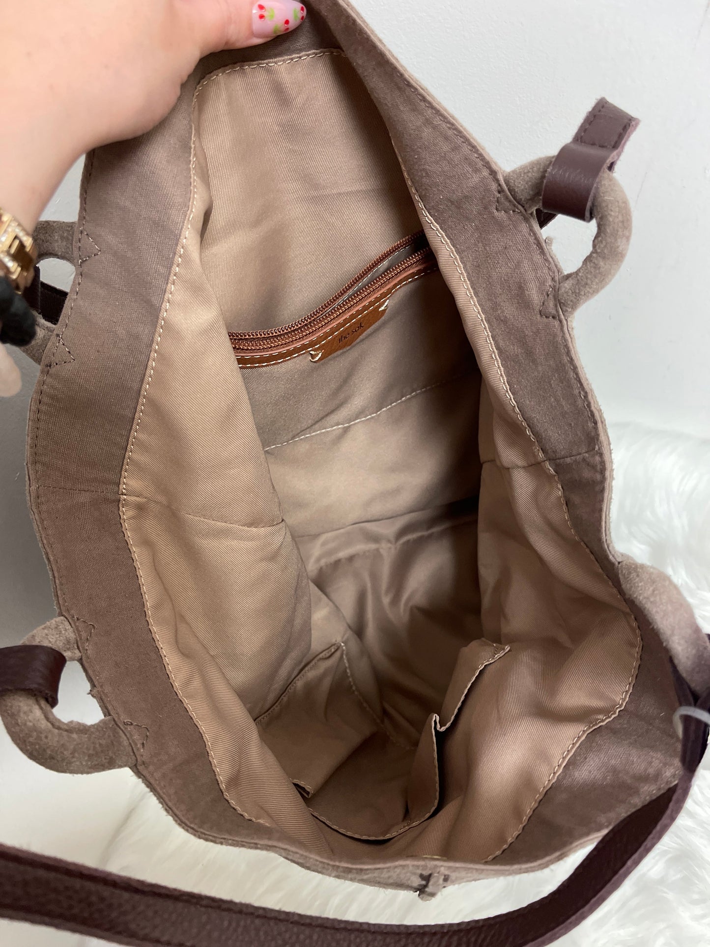 Brown Handbag The Sak, Size Large