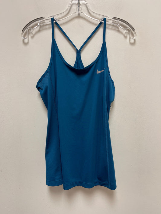 Blue Athletic Tank Top Nike Apparel, Size S