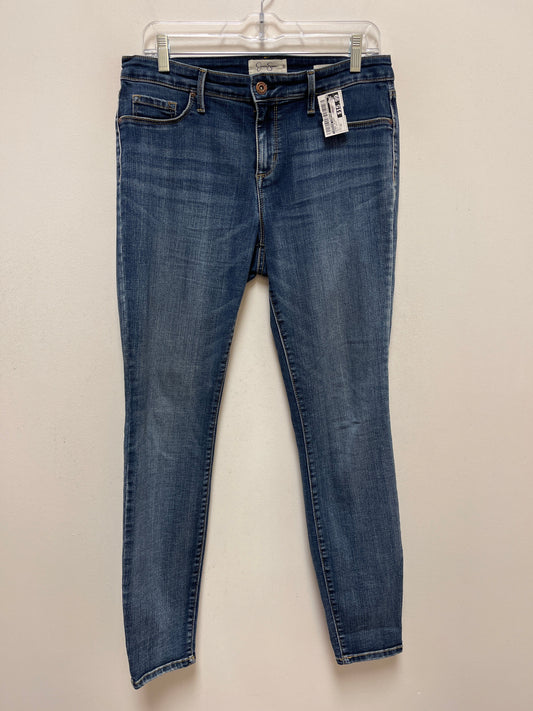 Blue Denim Jeans Skinny Jessica Simpson, Size 10