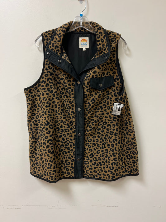 Vest Other By C And C In Animal Print, Size: 1x