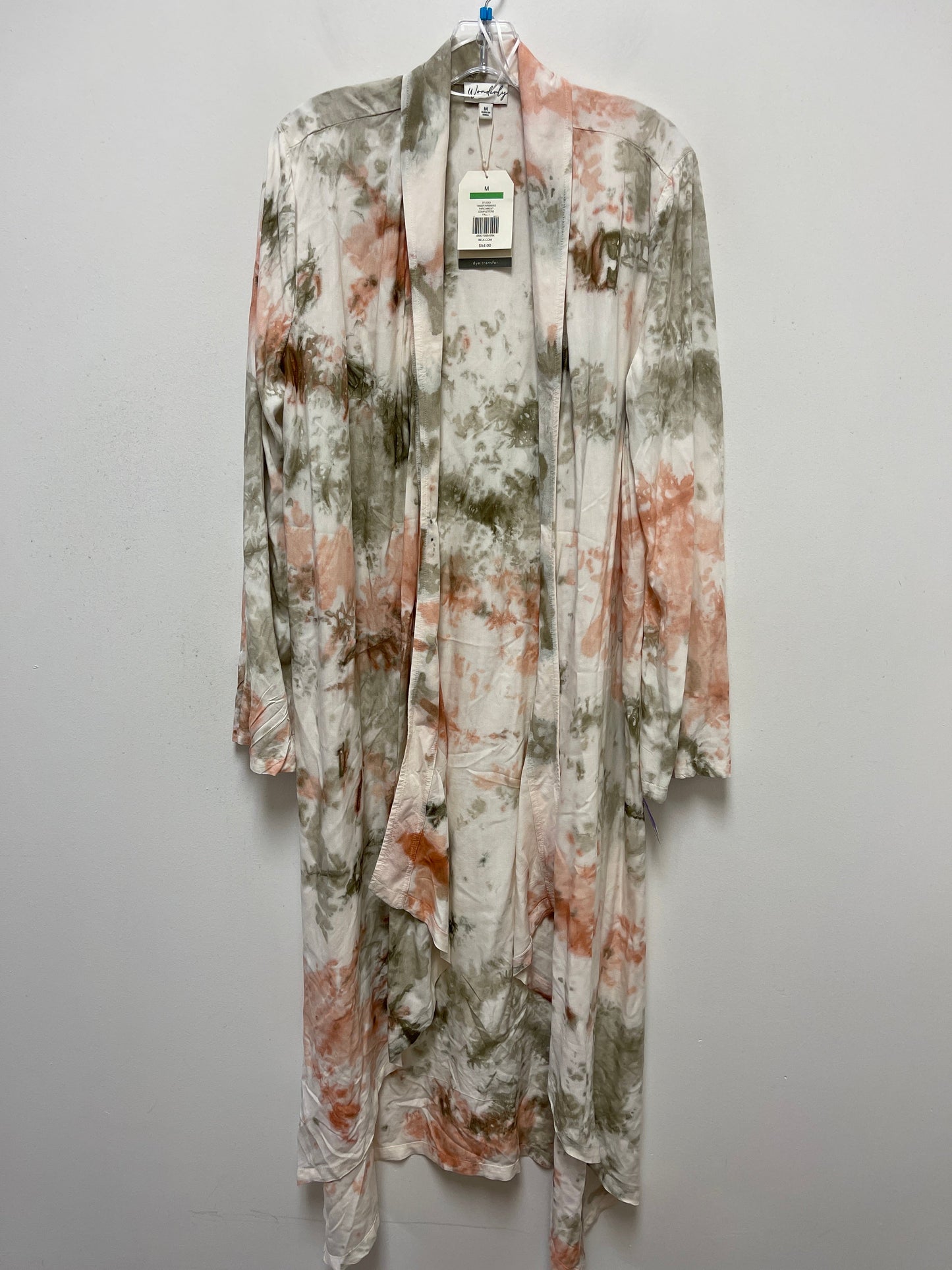 Tie Dye Print Kimono Wonderly, Size M