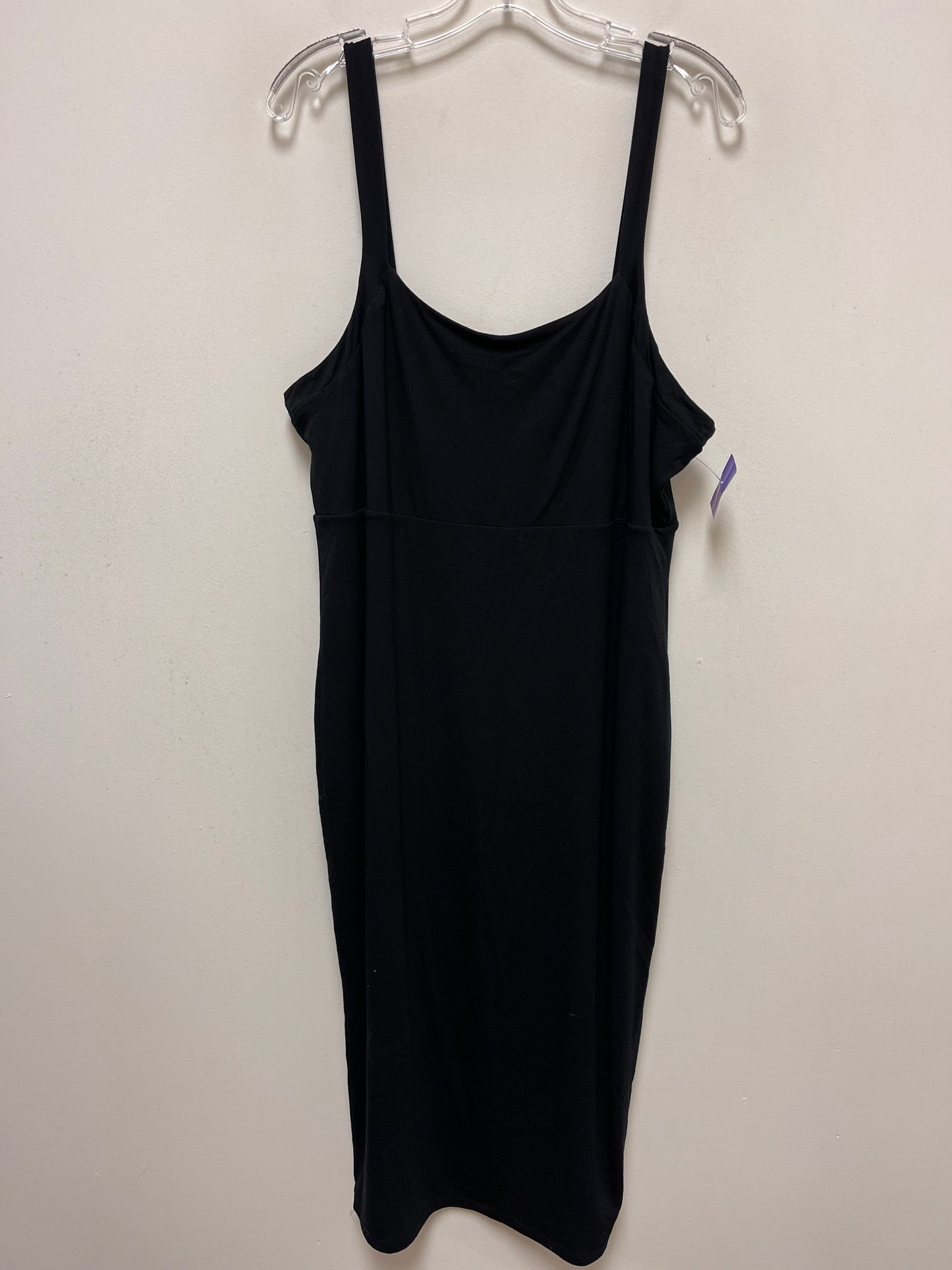 Black Dress Designer Good American, Size Xl