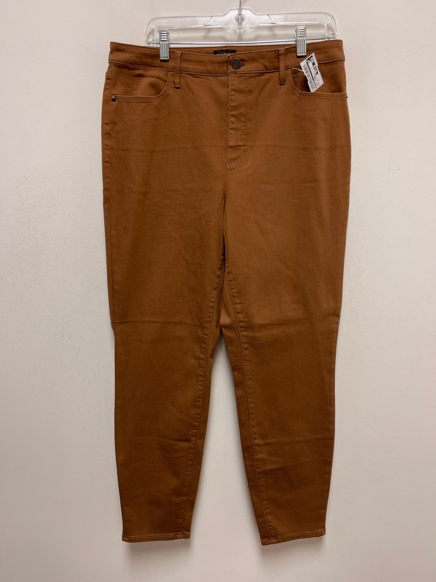 Brown Denim Jeans Skinny Talbots, Size 14