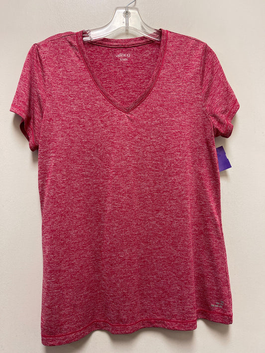 Pink Athletic Top Short Sleeve Bcg, Size L