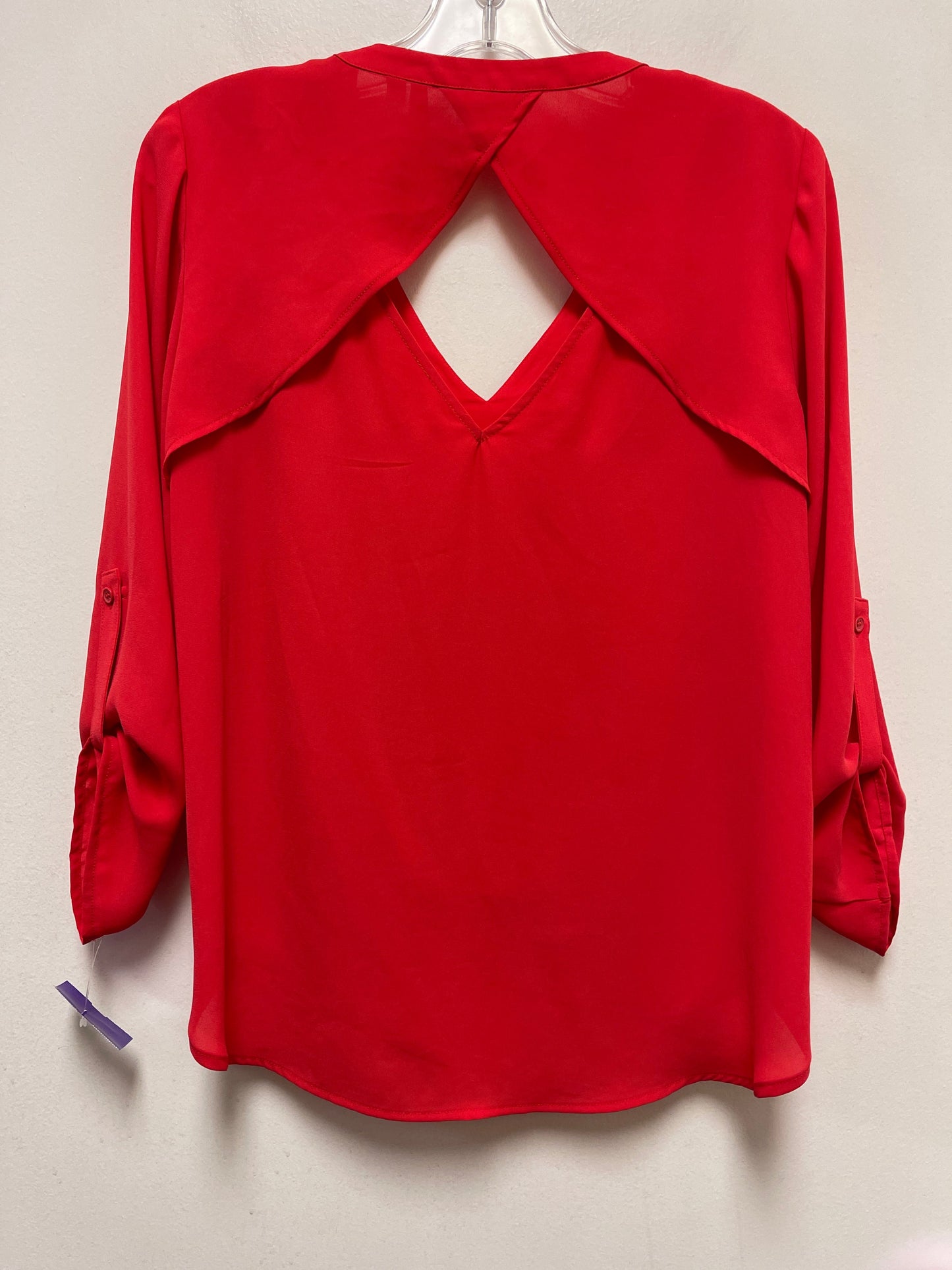 Red Top Long Sleeve Bellatrix, Size S