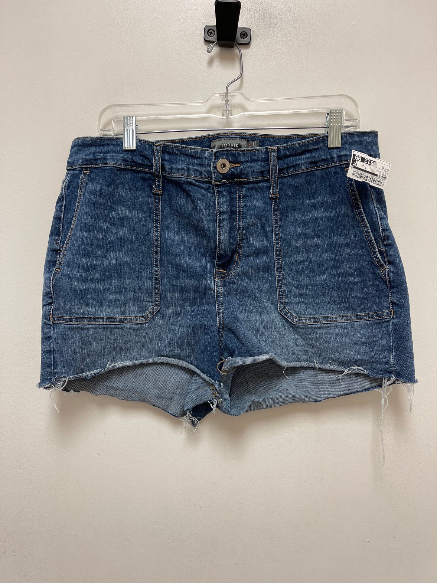 Blue Denim Shorts Torrid, Size 12