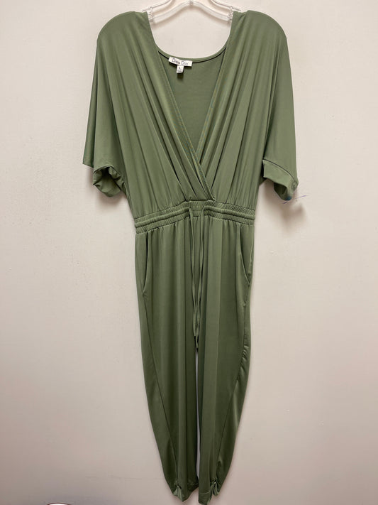 Green Jumpsuit Clothes Mentor, Size L