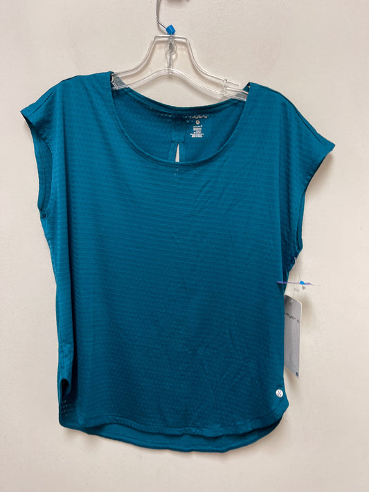Blue Athletic Top Short Sleeve Layer 8, Size S