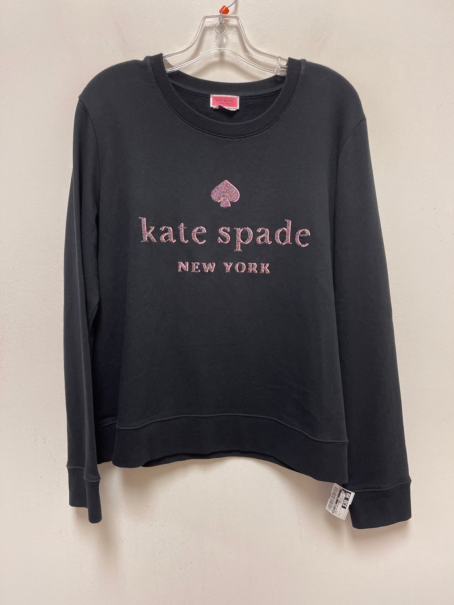 Black Sweater Designer Kate Spade, Size L
