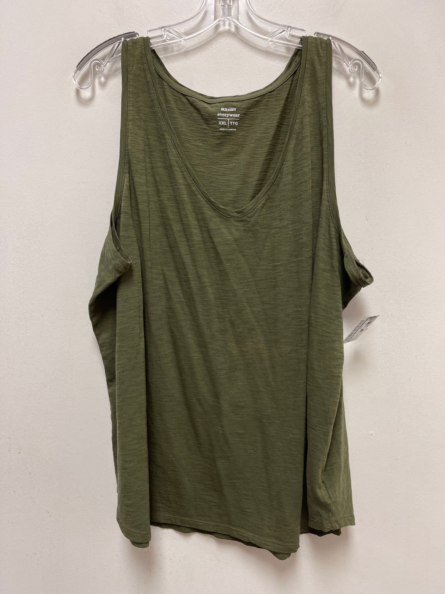 Green Tank Top Old Navy, Size 2x