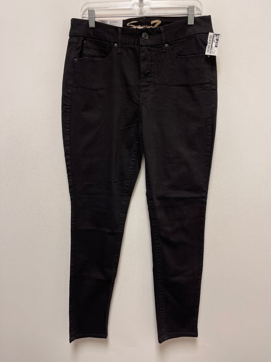 Black Denim Jeans Skinny Seven 7, Size 12