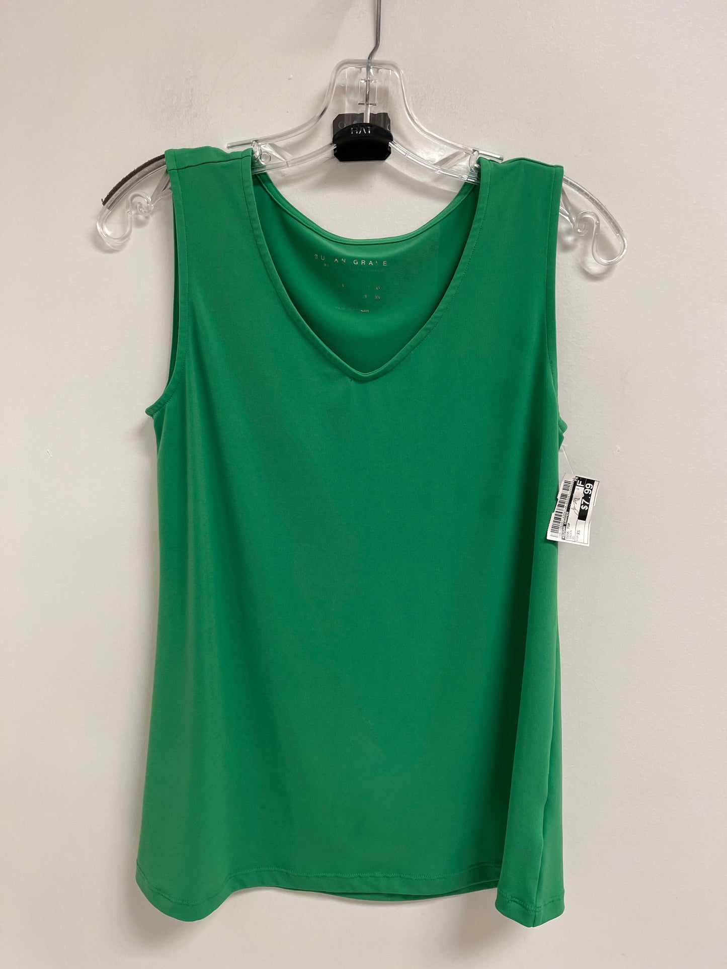 Tank Top By Susan Graver In Green, Size: Xs