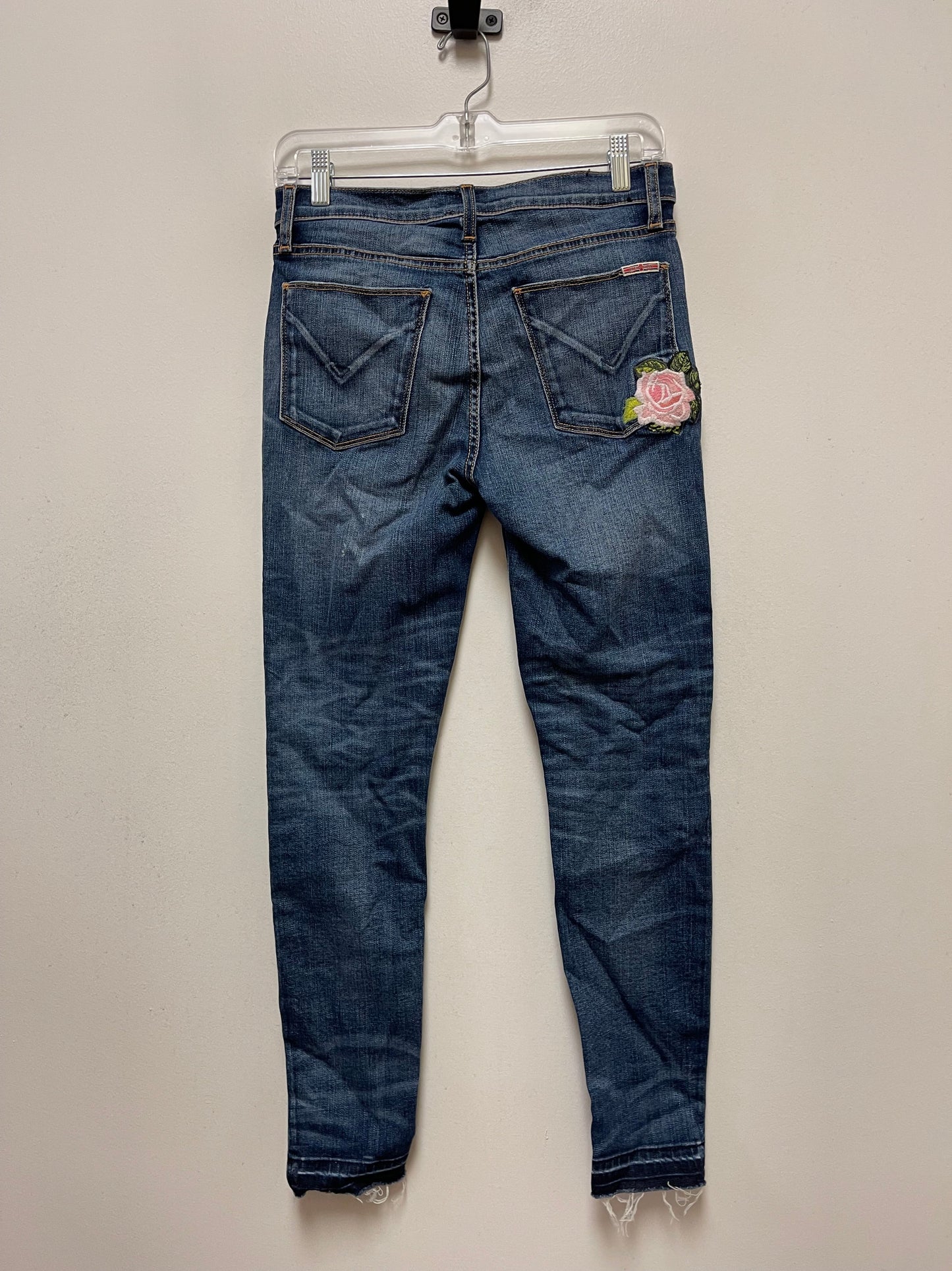 Blue Denim Jeans Designer Hudson, Size 4