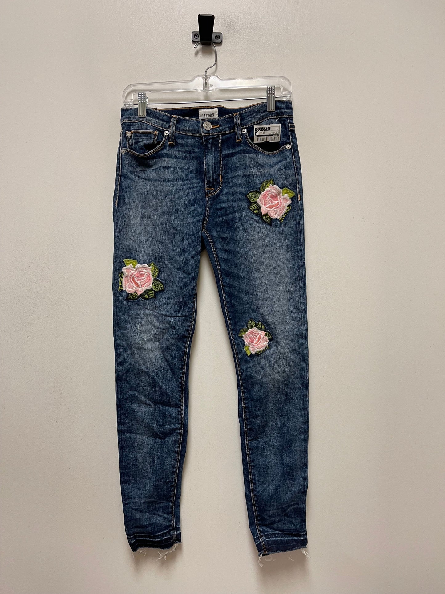 Blue Denim Jeans Designer Hudson, Size 4