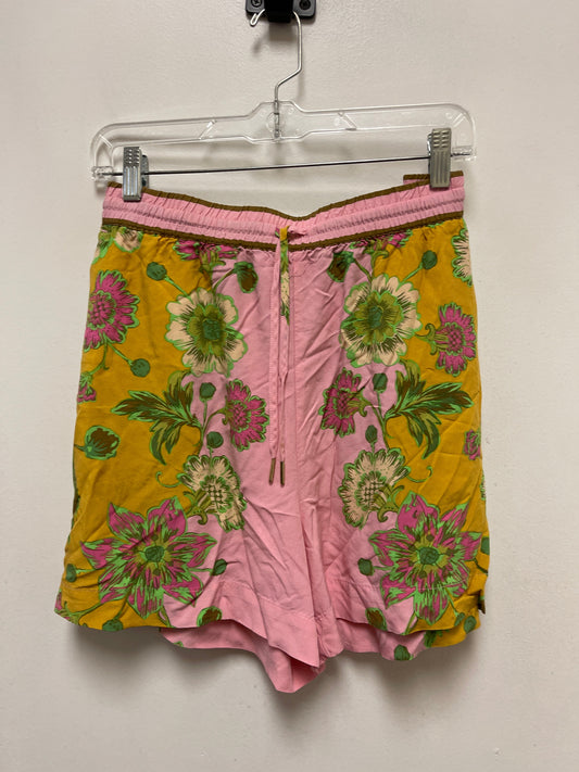 Green & Pink Shorts Rachel Zoe, Size 12