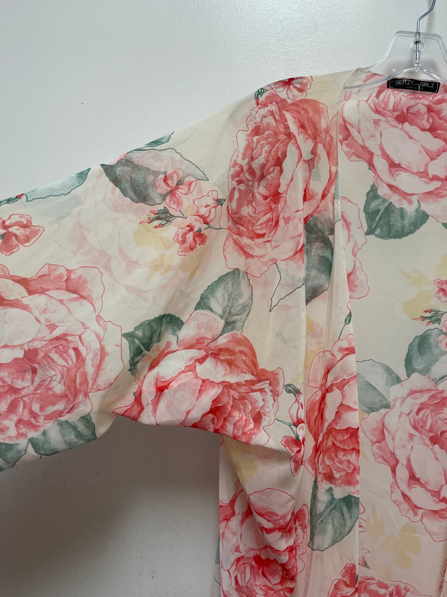 Floral Print Kimono Clothes Mentor, Size Onesize