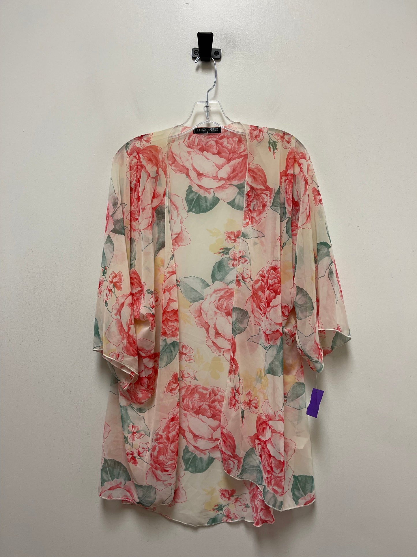 Floral Print Kimono Clothes Mentor, Size Onesize