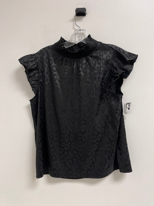 Black Top Short Sleeve Clothes Mentor, Size S