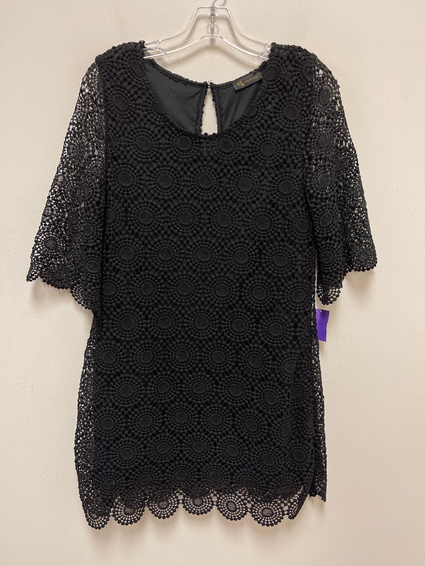 Black Dress Casual Short Clothes Mentor, Size S