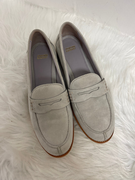 Cream Shoes Flats Johnston & Murphy, Size 8.5