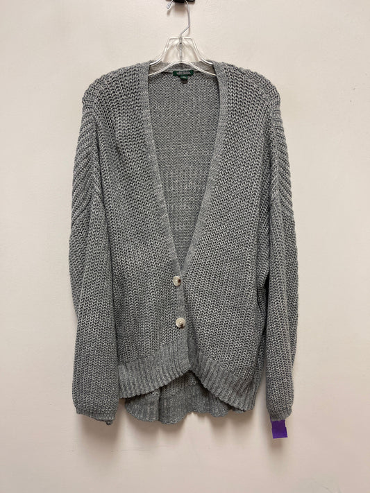 Cardigan By Wild Fable In Grey, Size: 2x