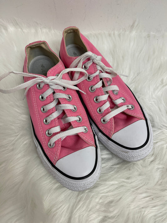 Pink Shoes Sneakers Converse, Size 7