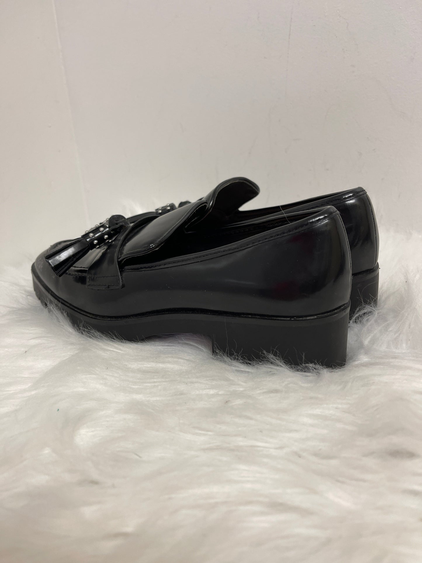 Black Shoes Flats Zara, Size 5.5
