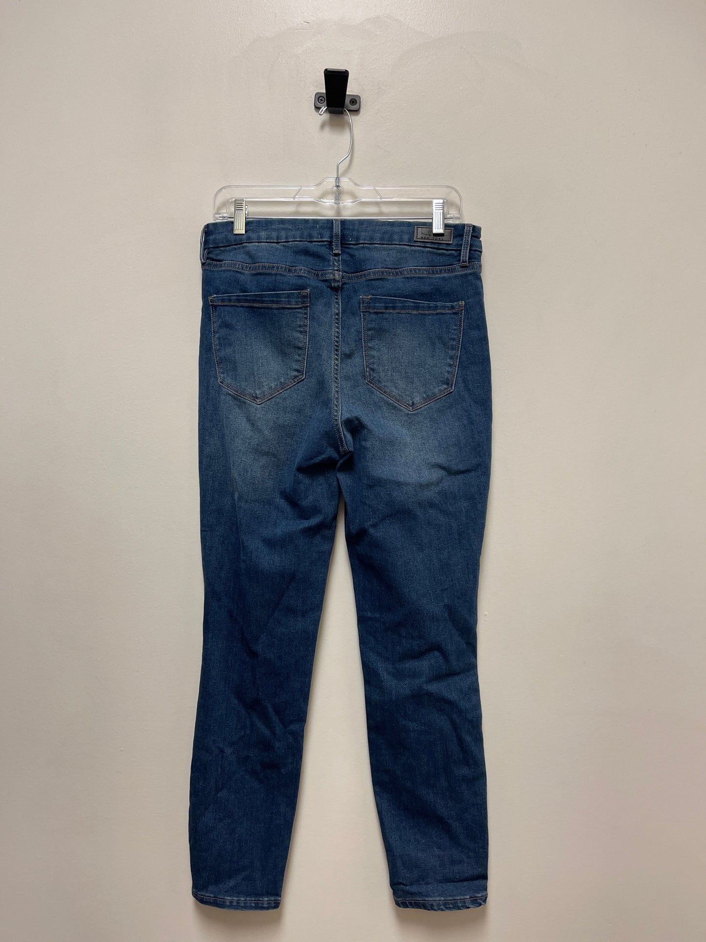 Blue Denim Jeans Skinny Nicole By Nicole Miller, Size 8