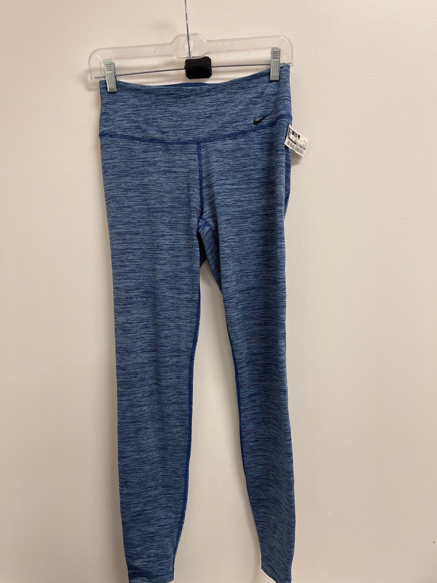 Blue Athletic Leggings Nike Apparel, Size S