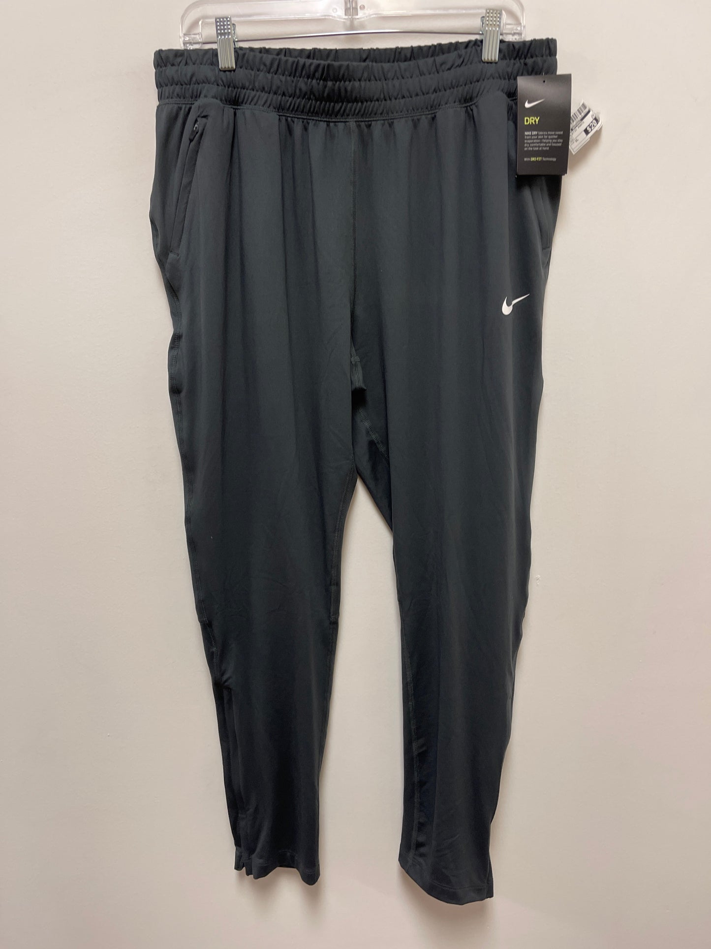 Grey Athletic Pants Nike Apparel, Size Xl