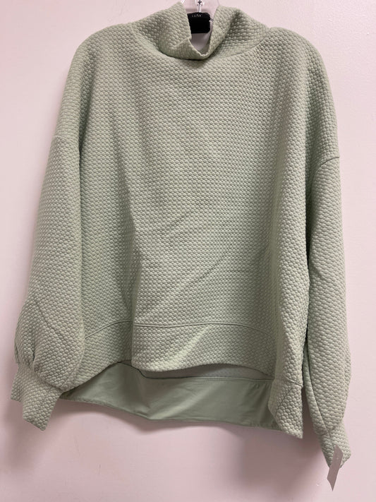Green Sweatshirt Collar Calia, Size Xl