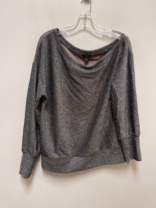 Silver Top Long Sleeve Halogen, Size M