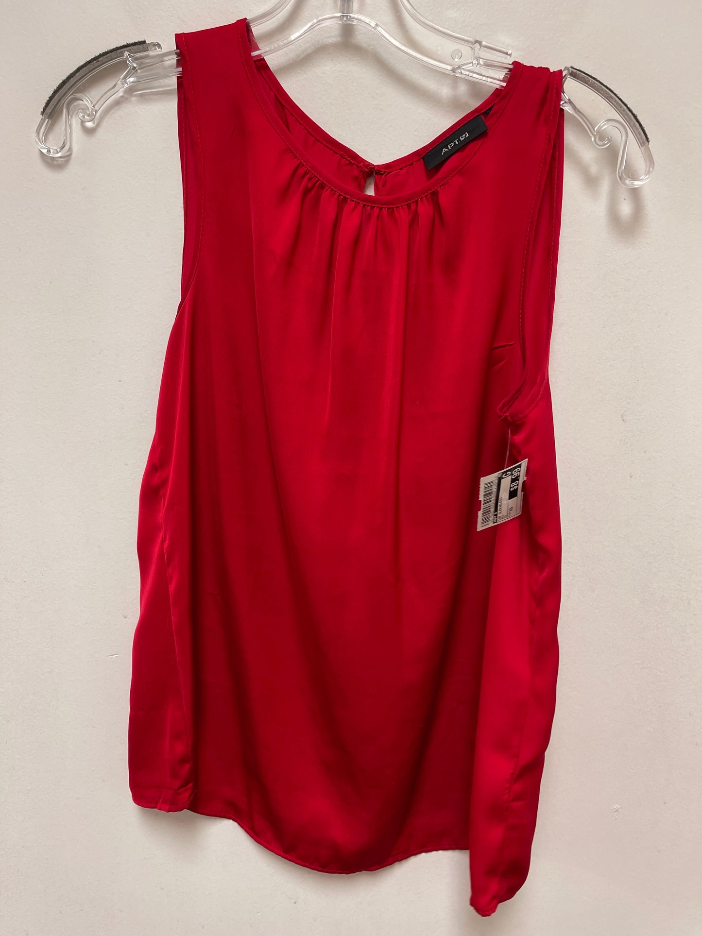 Red Top Sleeveless Apt 9, Size Xs