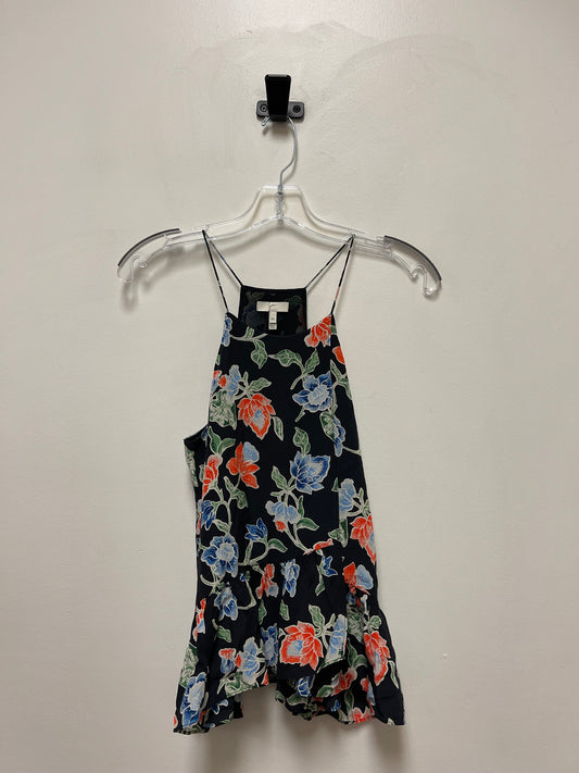 Floral Print Top Sleeveless Joie, Size Xs