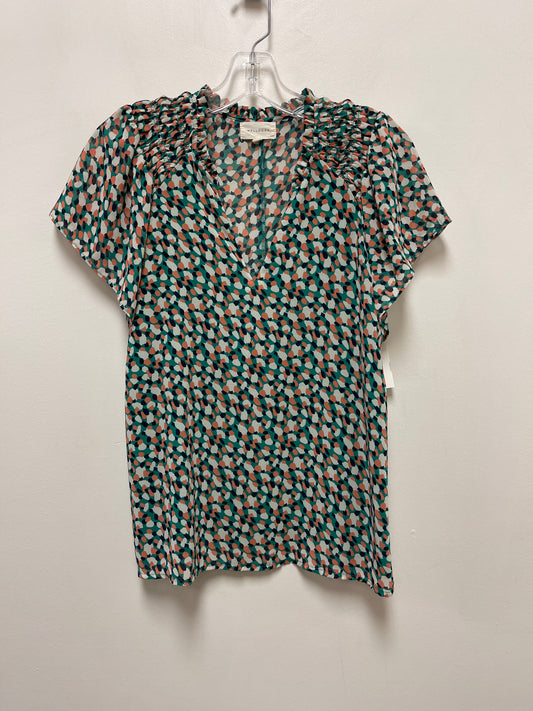 Green Top Short Sleeve Melloday, Size S