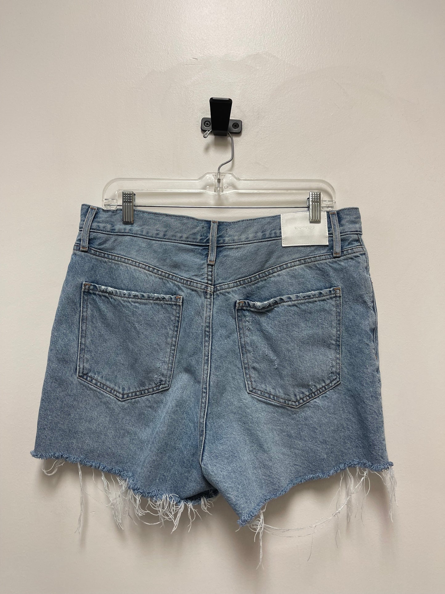 Blue Denim Shorts Express, Size 14