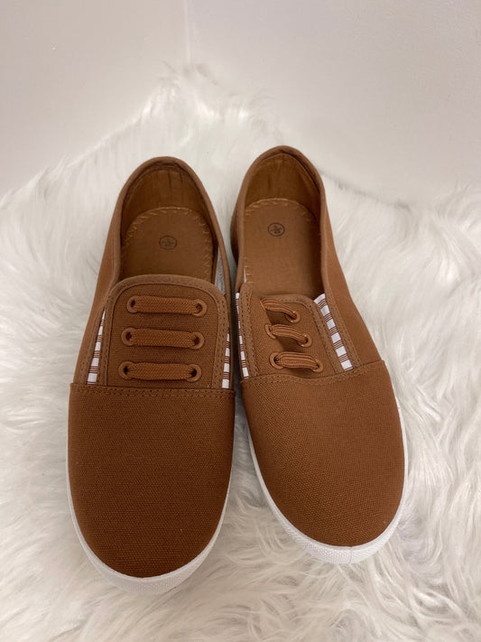 Brown Shoes Sneakers Clothes Mentor, Size 9