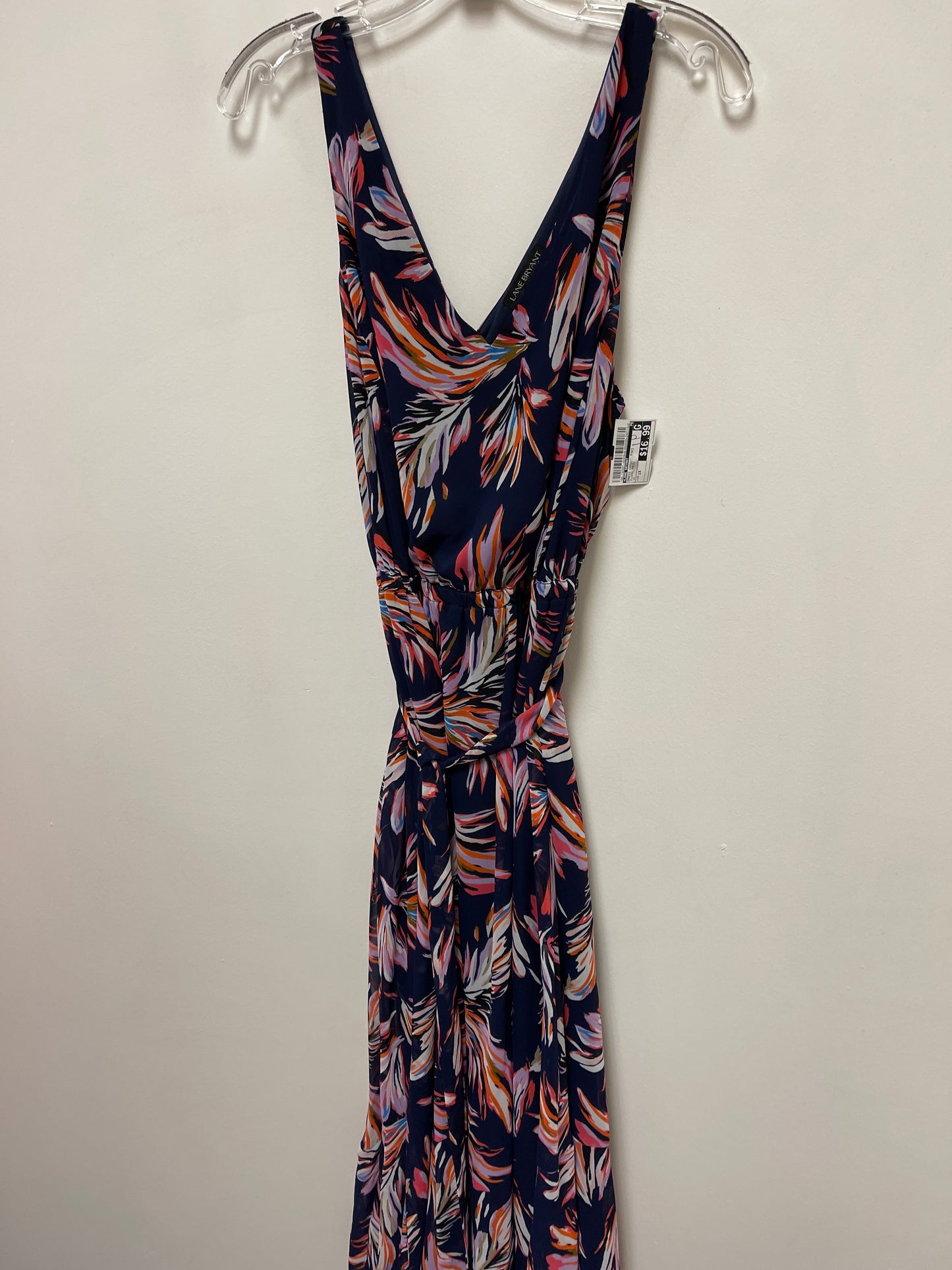 Floral Print Dress Casual Maxi Lane Bryant, Size 1x