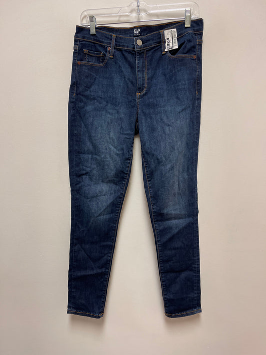 Blue Denim Jeans Skinny Gap, Size 10