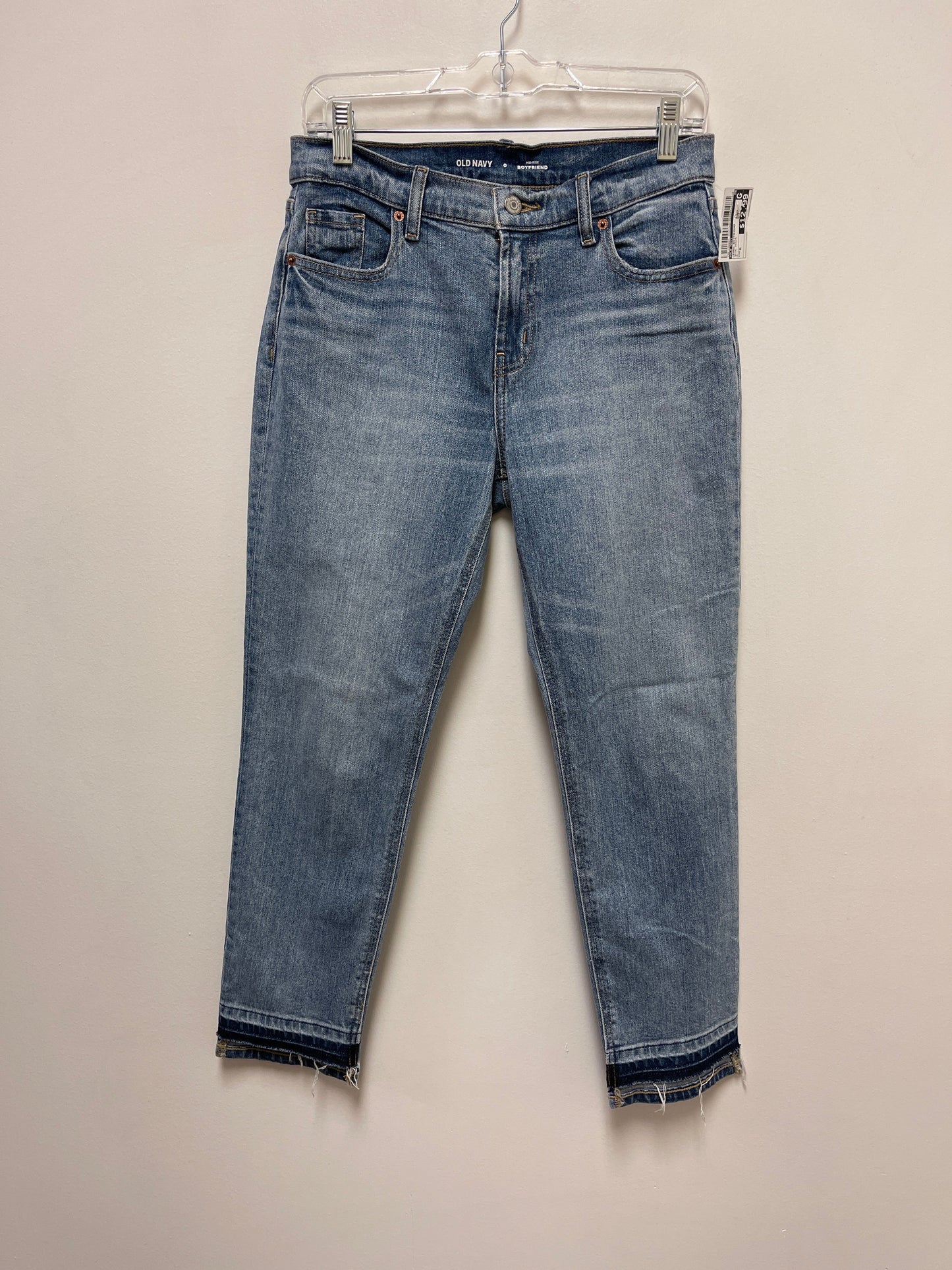 Blue Denim Jeans Boyfriend Old Navy, Size 0