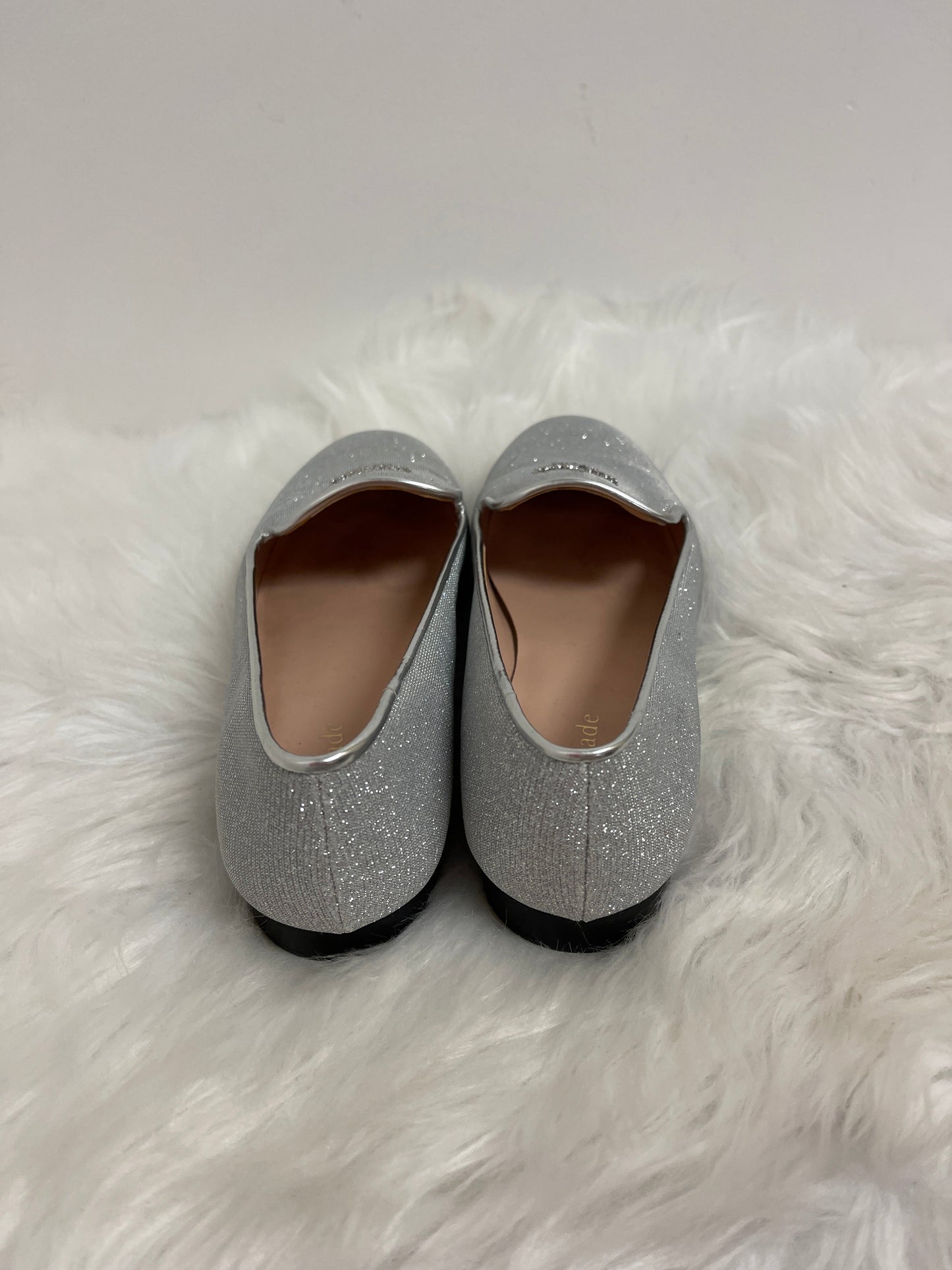 Silver Shoes Designer Kate Spade, Size 7.5