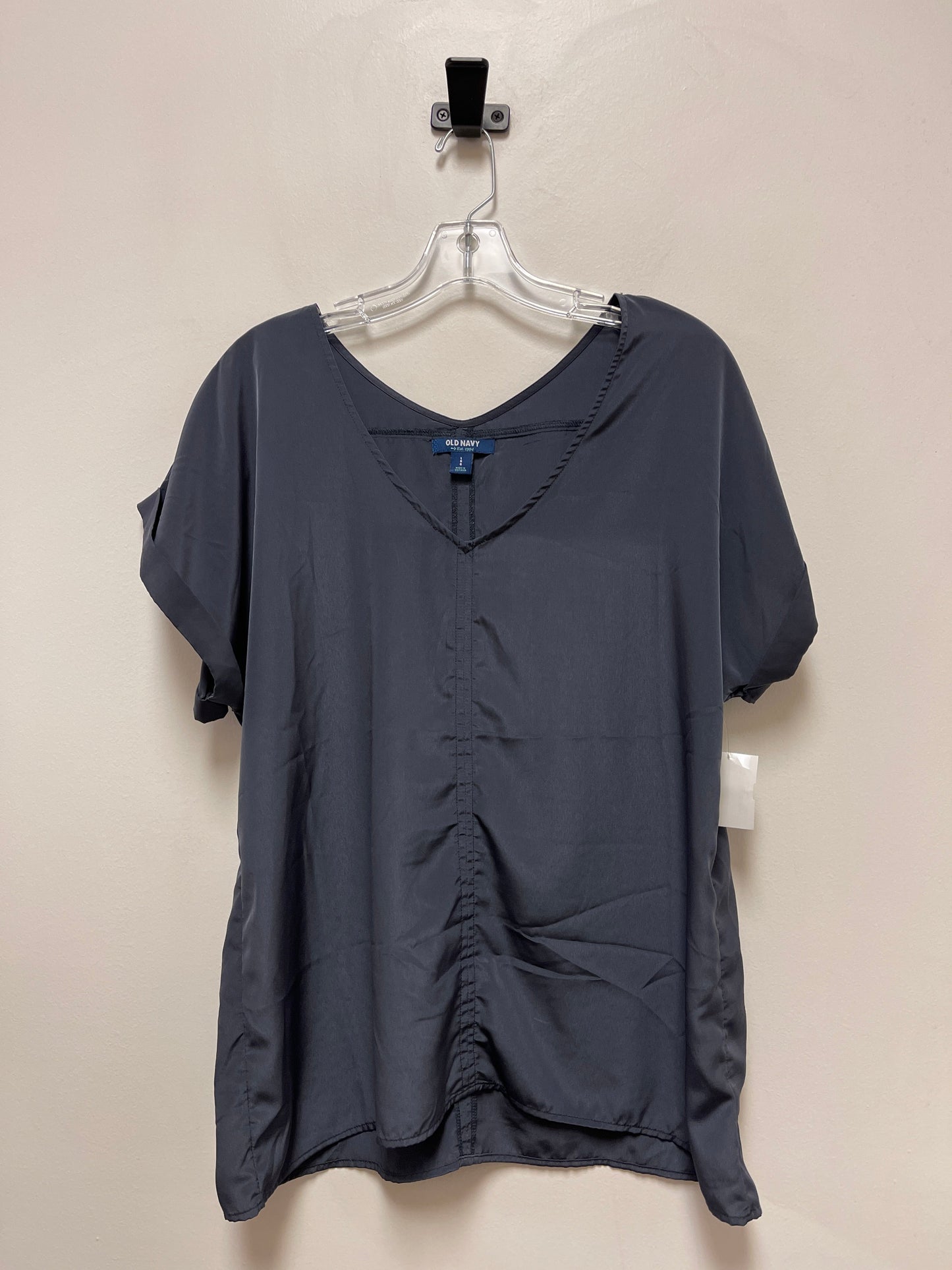 Grey Top Short Sleeve Old Navy, Size L