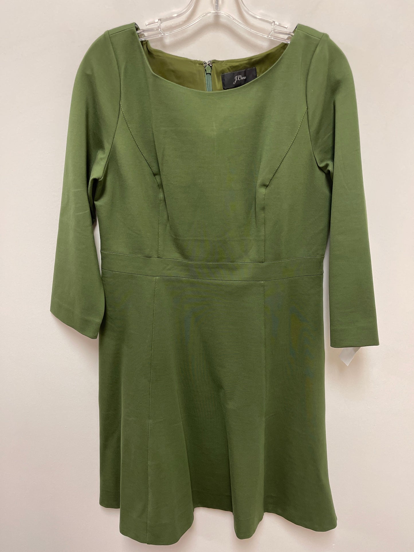 Green Dress Casual Short J. Crew, Size L