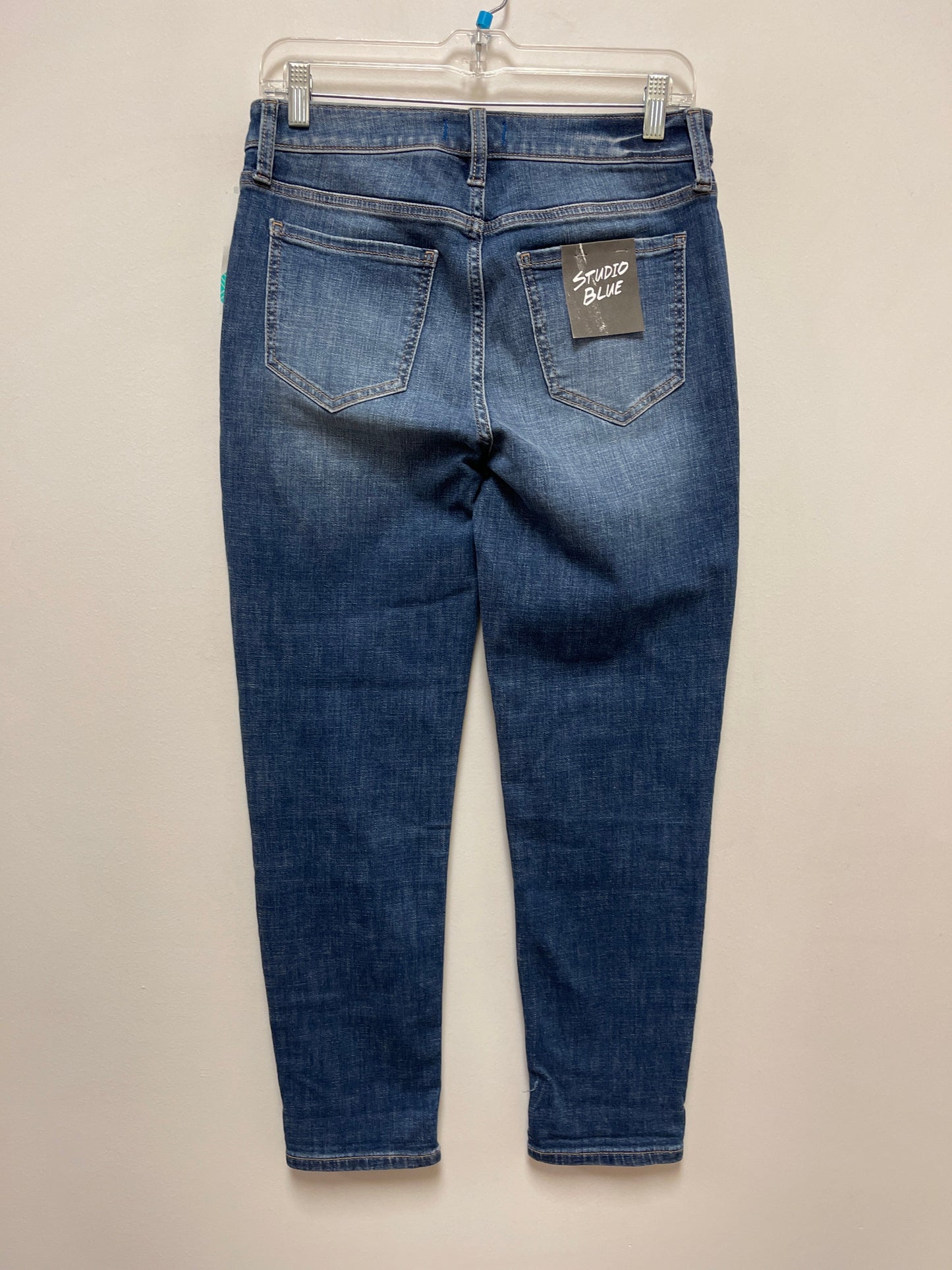 Blue Denim Jeans Skinny Clothes Mentor, Size 8